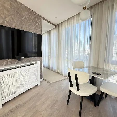 91 Sqm Luxury With Double View Appartement Istambul