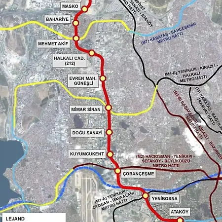 91 Sqm Luxury With Double View Apartment Istanbul