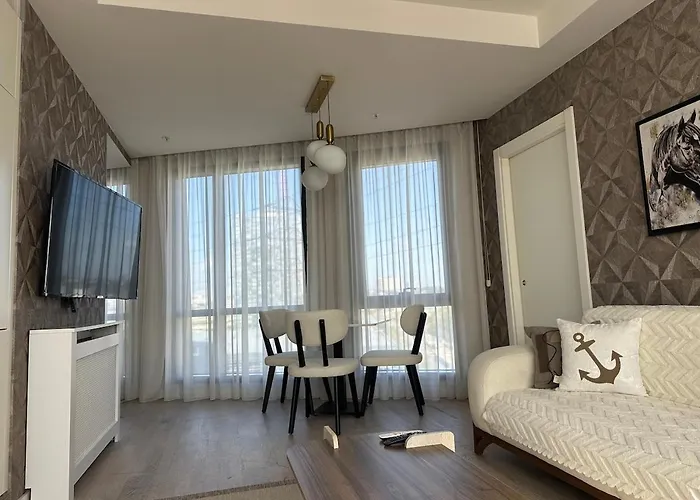 91 Sqm Luxury With Double View דירה *